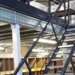 Escalier pour plateforme industrielle en Rhône Alpes