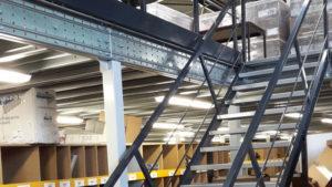 Escalier pour plateforme industrielle en Rhône Alpes