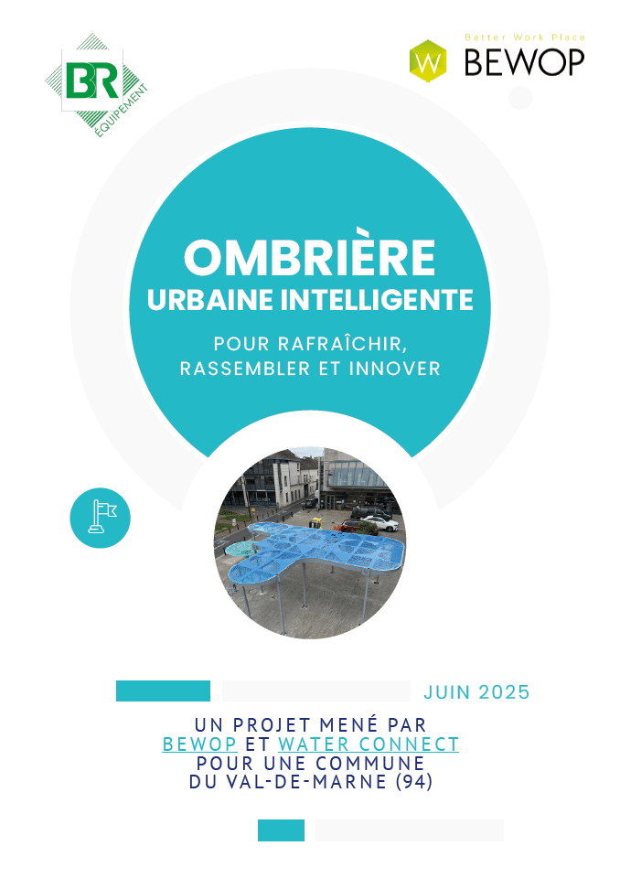 PDF du projet d'ombrière innovante par BEWOP